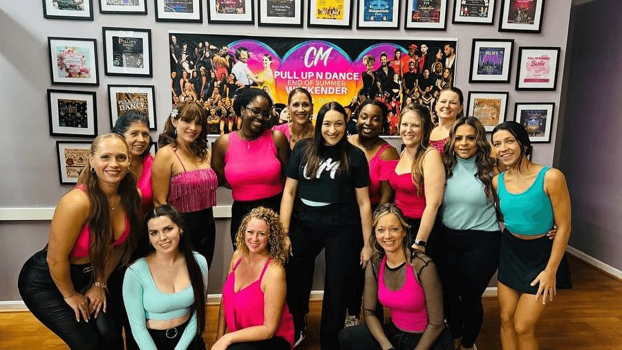 Women from the CinciMovement Ladies Salsa Styling community